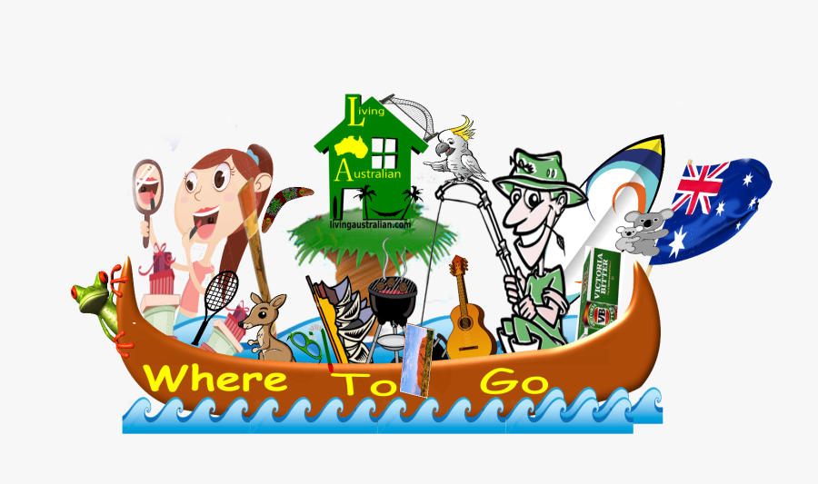Livingaustralian Where To Go Header, Transparent Clipart