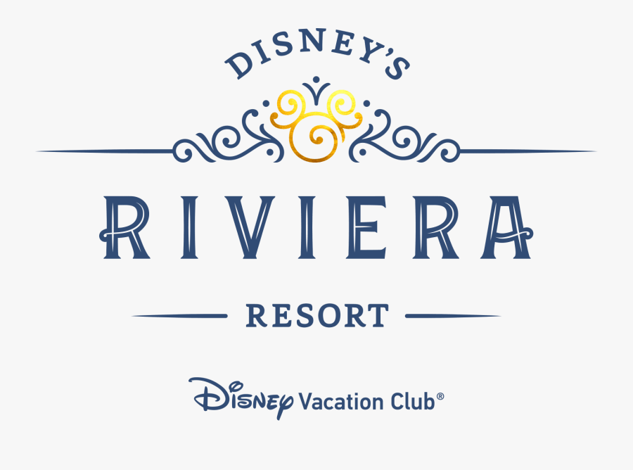 Disney Riviera Resort Logo, Transparent Clipart