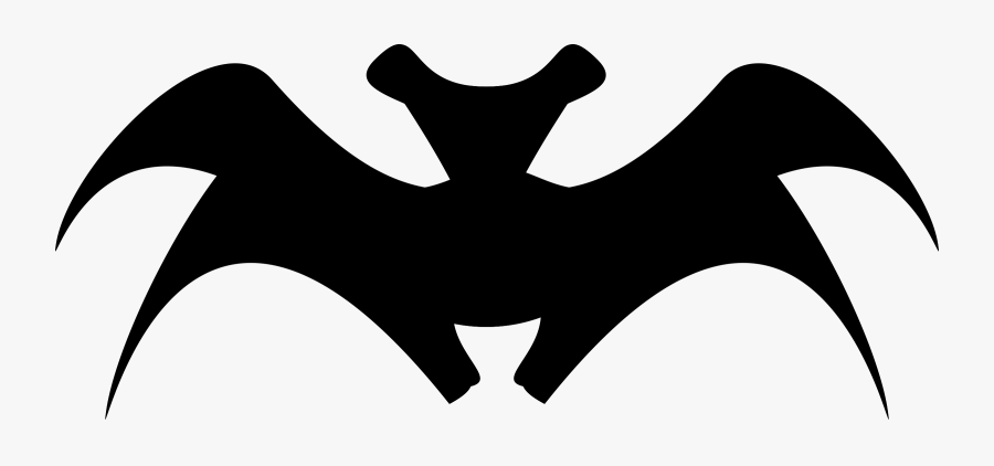 Clip Art Bat Silhouette Clip Art - Bat Silhouette, Transparent Clipart