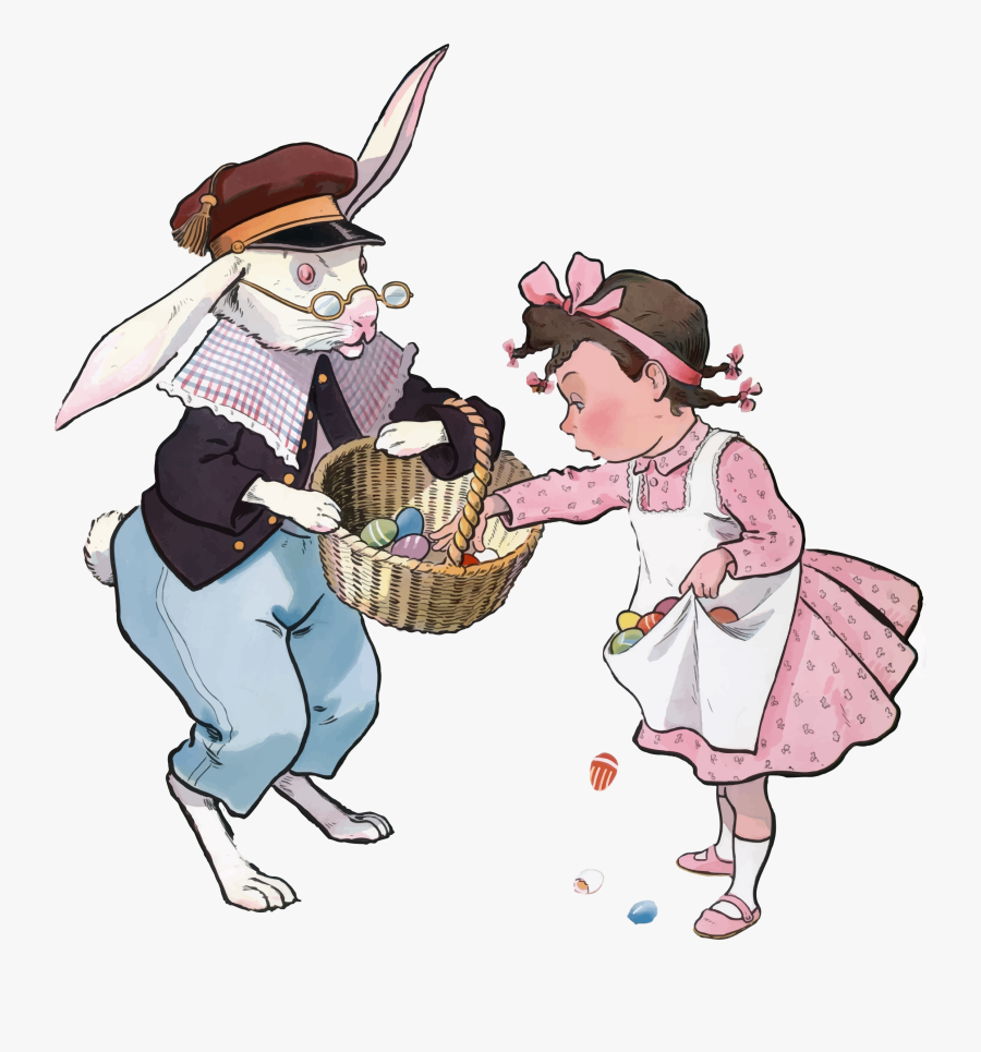 Clipart - - Vintage Easter Png Transparent, Transparent Clipart