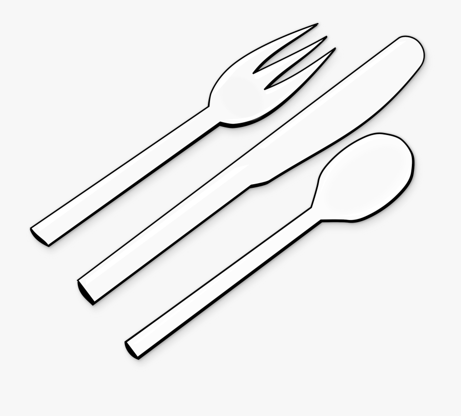 Cutlery Clipart - - Clip Art Cutlery, Transparent Clipart