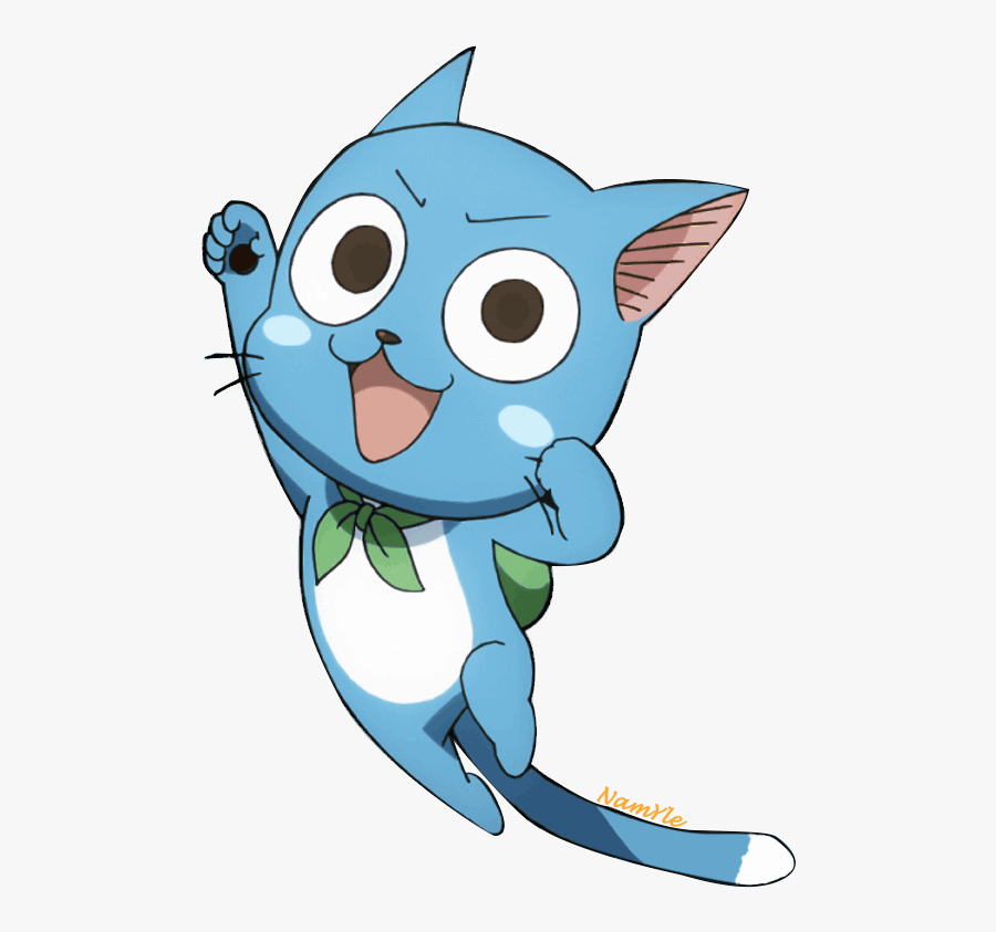 Transparent Fairy Tail Clipart - Cute Happy Fairy Tail, Transparent Clipart