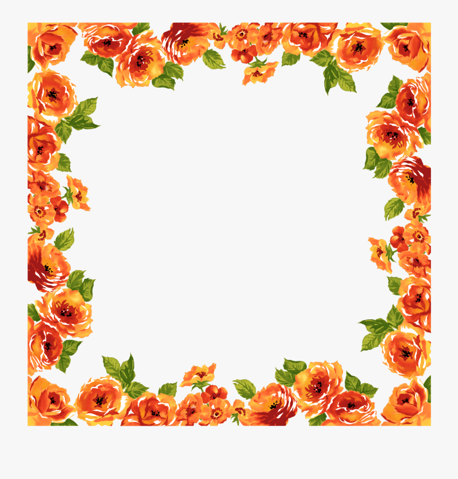 Free Flower Border Designs