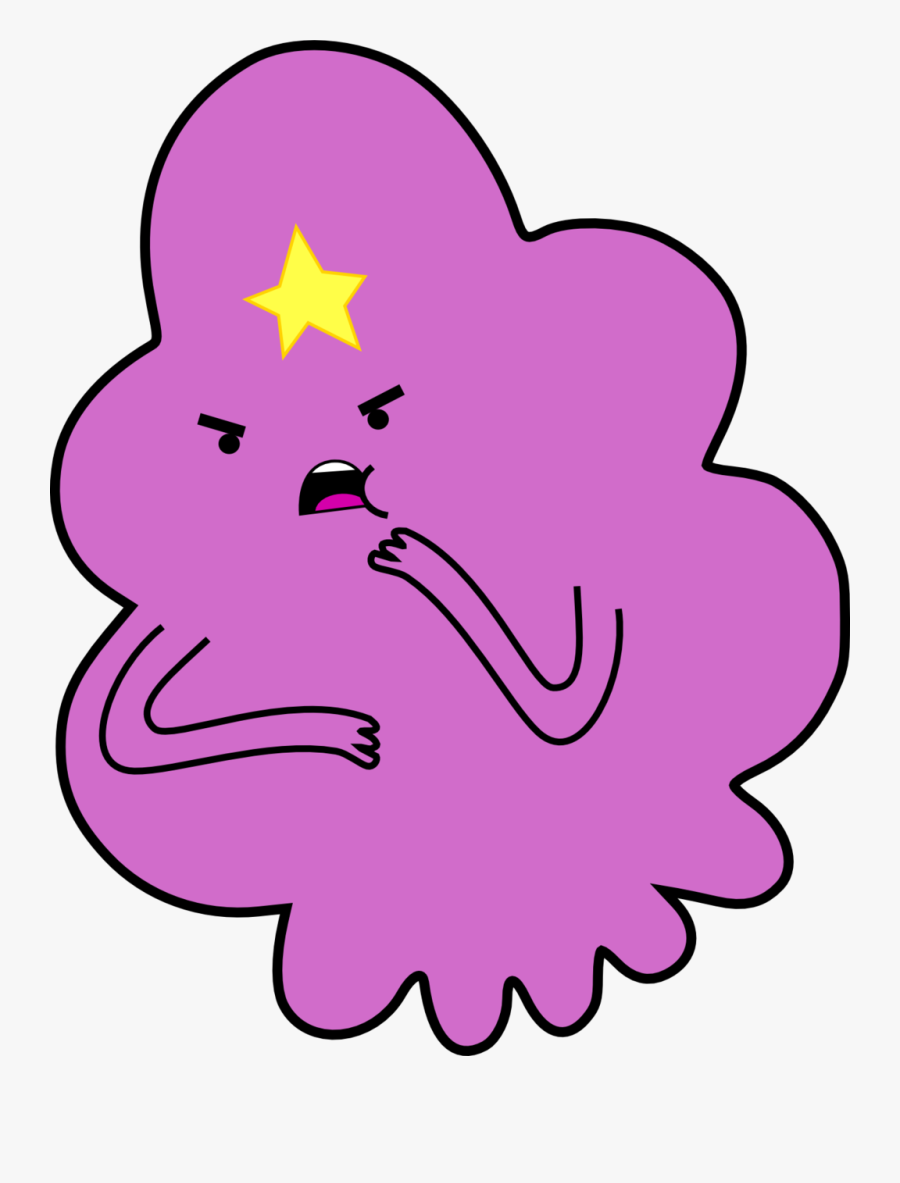Transparent Pink Cloud Png - Adventure Time Lumpy Space Princess Character, Transparent Clipart