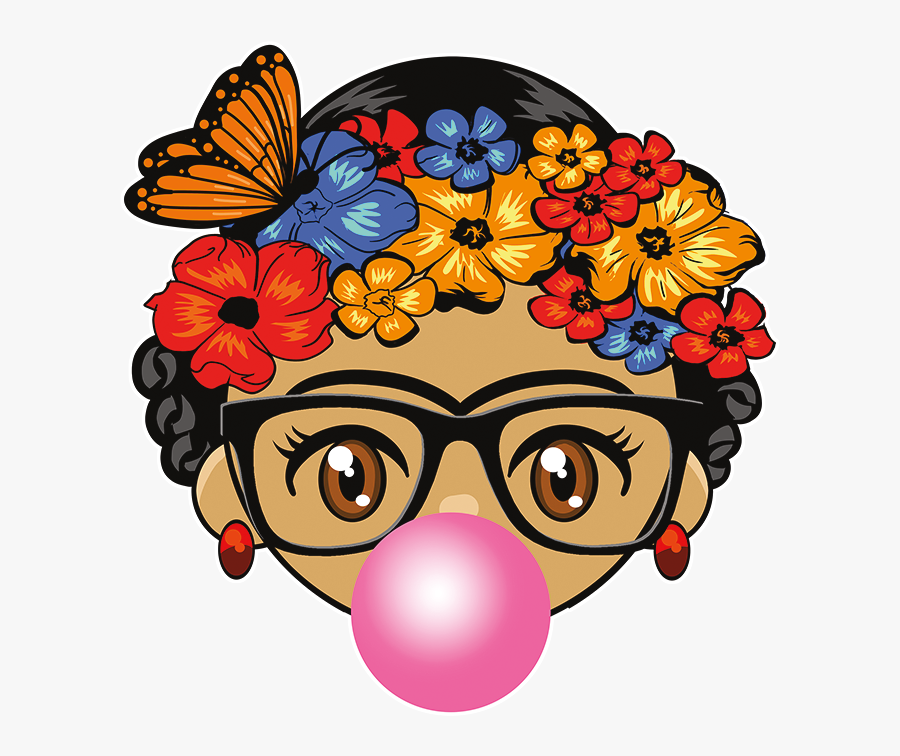 Frida Bubble Gum, Transparent Clipart
