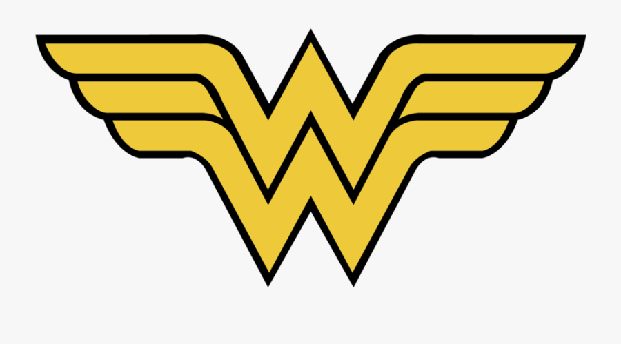 Wonder Woman Logo, Transparent Clipart