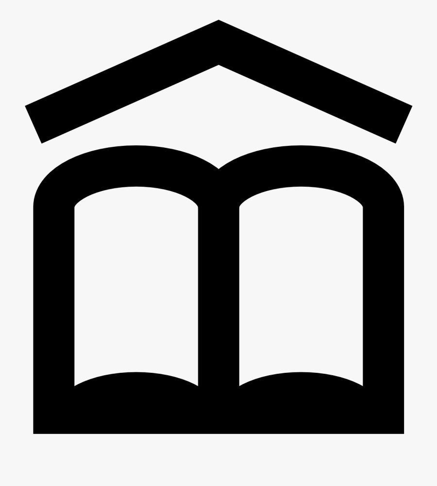 School Png Transparent Images - School Symbol On Map, Transparent Clipart