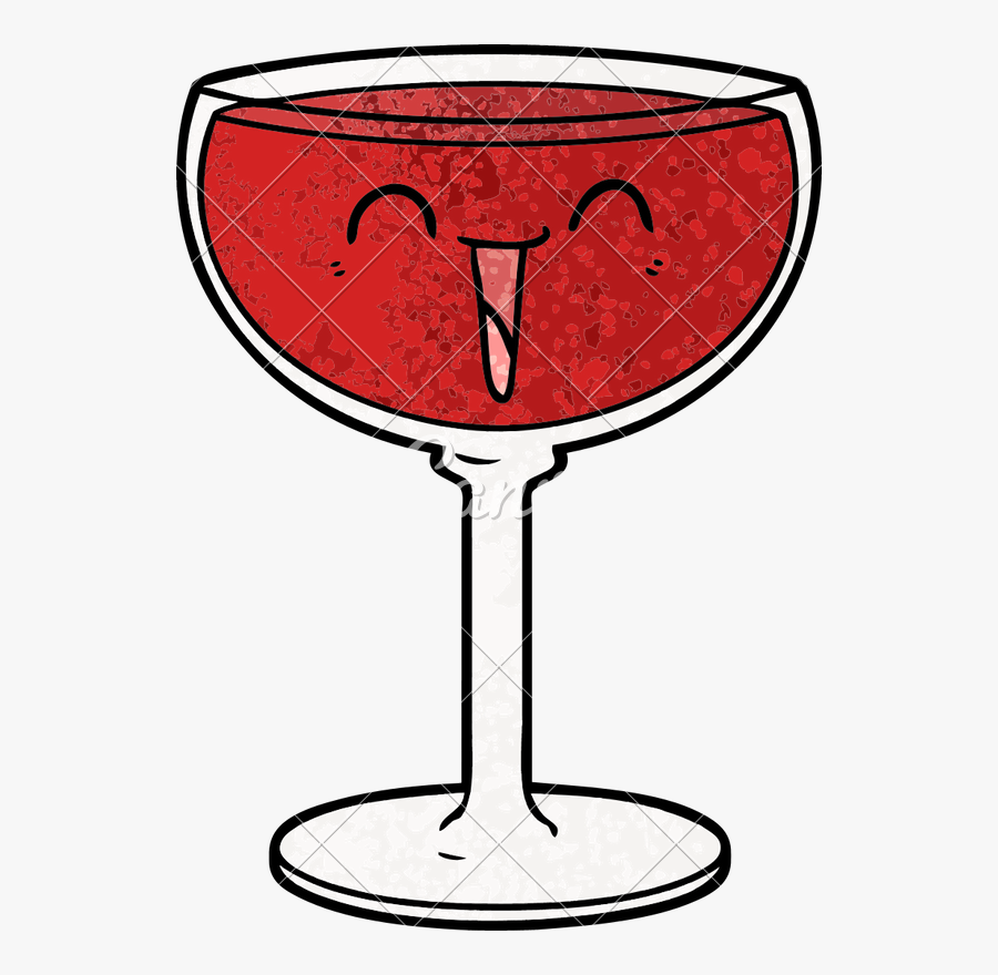 Stemware - Vaso En Caricatura, Transparent Clipart