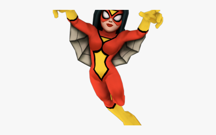 Super Hero Squad Spider Girl, Transparent Clipart