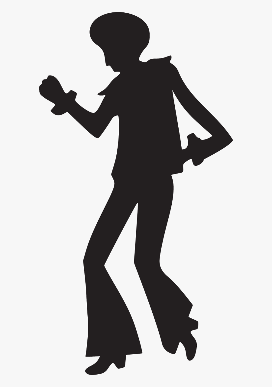 Vector Graphics Dance Party Disco Clip Art - Disco Dancer Silhouette Png, Transparent Clipart