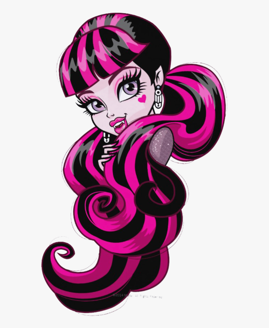 Monster High Só A Draculaura Clipart , Png Download - Monster High Draculaura Artwork, Transparent Clipart