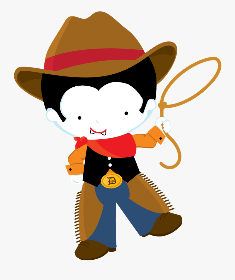 Halloween Cowboy Clipart, Transparent Clipart