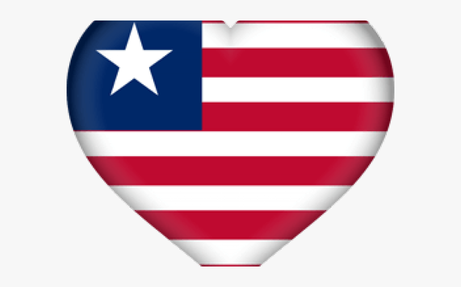 Happy Flag Day Liberia, Transparent Clipart