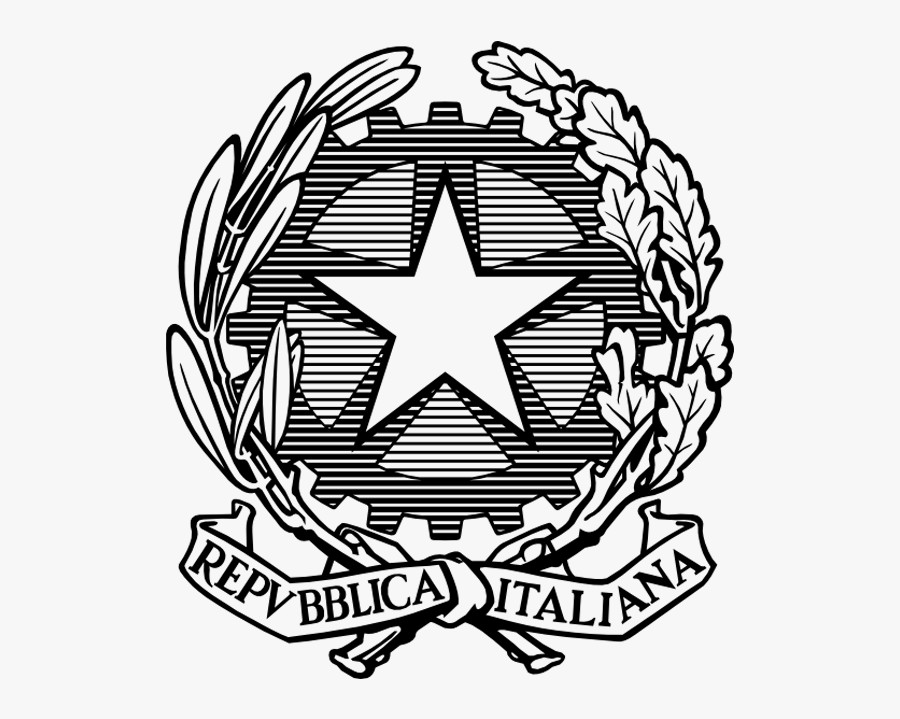 Emblem Of Italy, Transparent Clipart