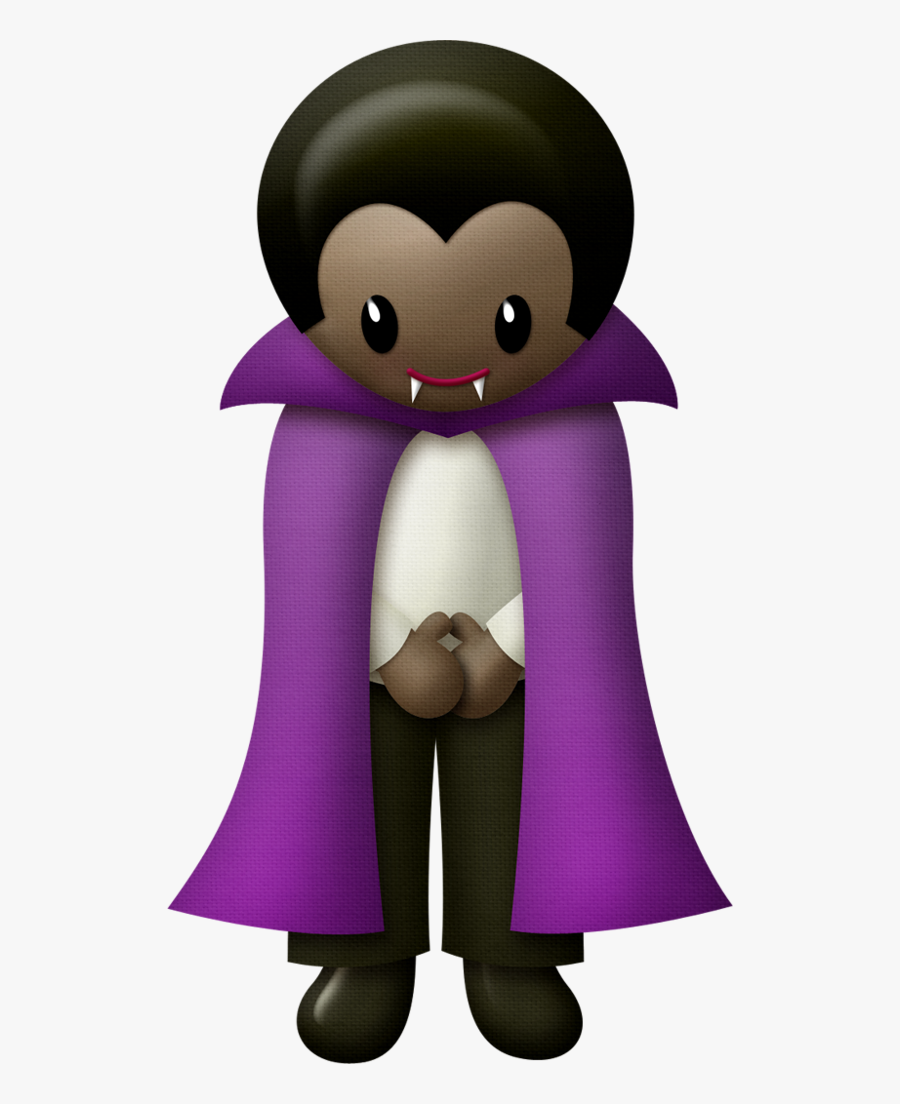 Dracula Clipart Trick Or Treat - Cartoon, Transparent Clipart