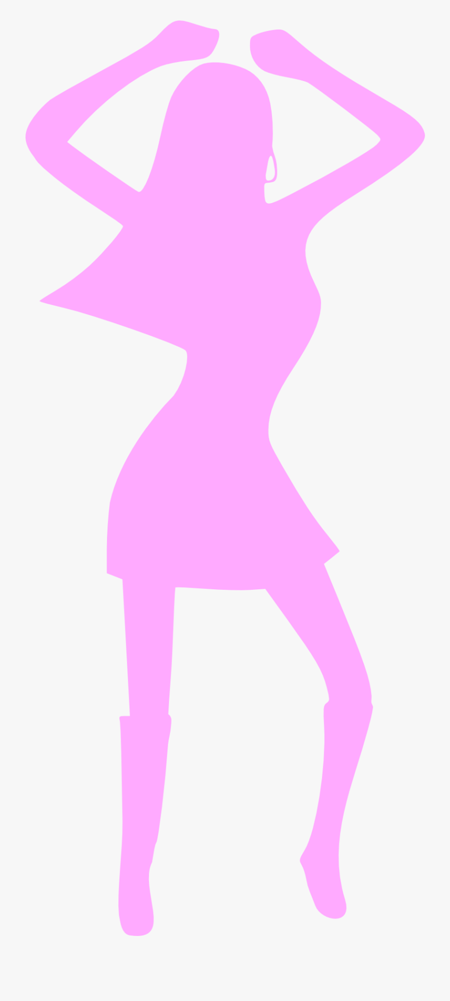 Disco Dancing Silhouettes Clipart , Png Download - Disco Silhouette, Transparent Clipart