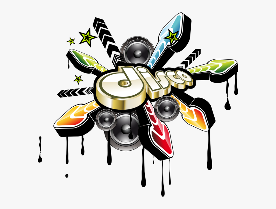 Clip Art Disco Vetor - Music Dance Png, Transparent Clipart