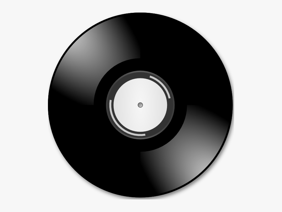 Record Clipart Disco - Vinyl Record Clip Art, Transparent Clipart