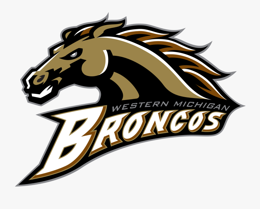 Michigan State Football Clipart - Western Michigan University Broncos Logo, Transparent Clipart