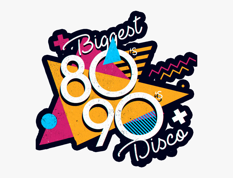 Biggest 80s 90s Disco Dublin Clipart , Png Download - Biggest 80s And 90s Disco, Transparent Clipart