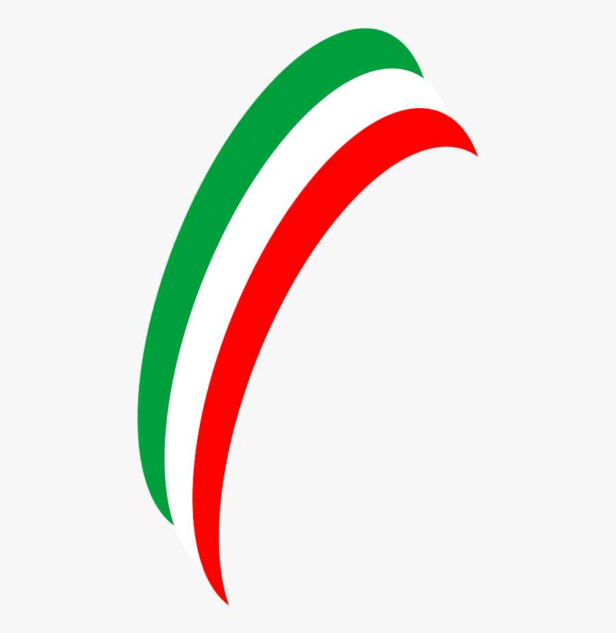 Transparent Us Flag Clip Art - Italian Png, Transparent Clipart