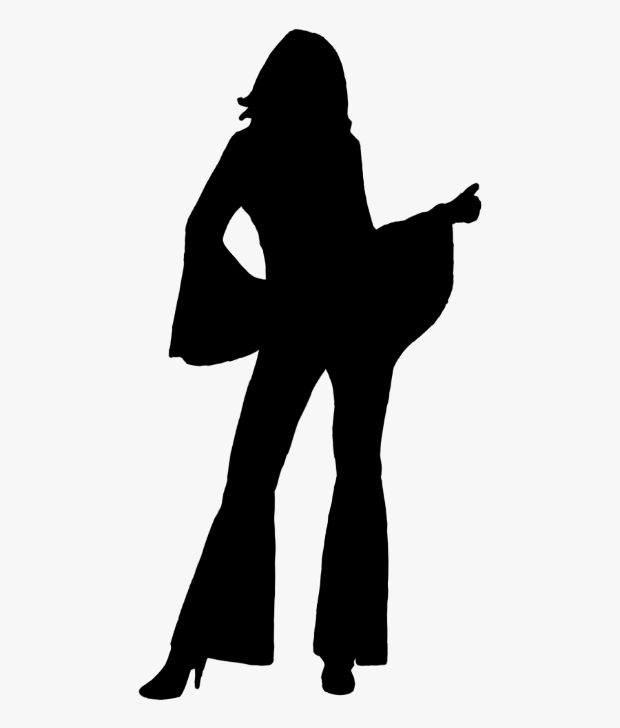 1970s Silhouette Disco Drawing Clip Art - Saturday Night Fever Png, Transparent Clipart