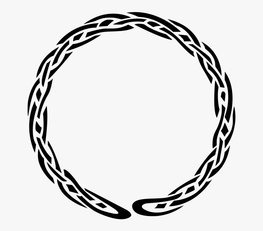 Clip Art Bracelet Clipart - Friendship Bracelet Drawing Circle, Transparent Clipart