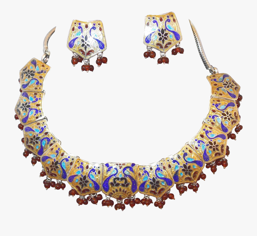 Jewelry Clipart Jewellery Indian - Necklace, Transparent Clipart