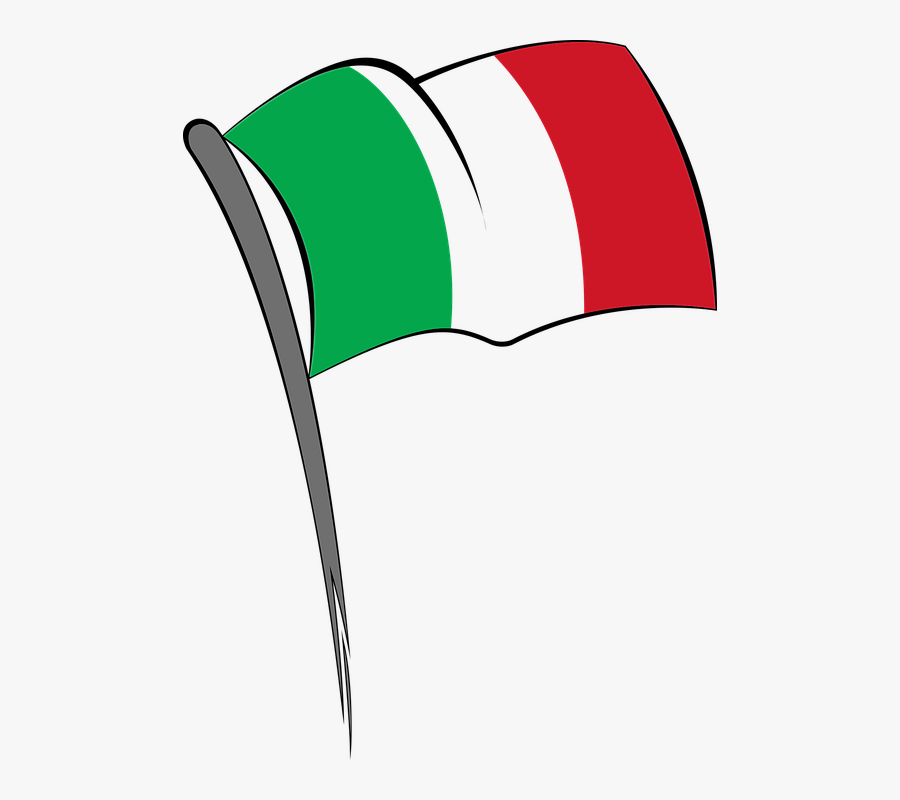 Italian Clipart Menu Italian - Flag France Clip Art, Transparent Clipart