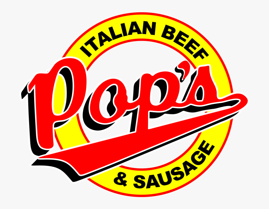 Pop"s Italian Beef & Sausage Clipart , Png Download - Pops Beef, Transparent Clipart
