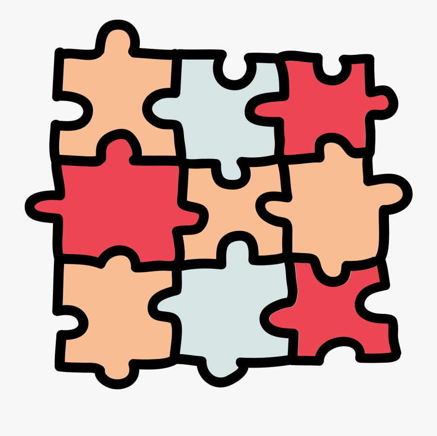 Big Puzzle Icon - Puzzle Transparent Background, Transparent Clipart