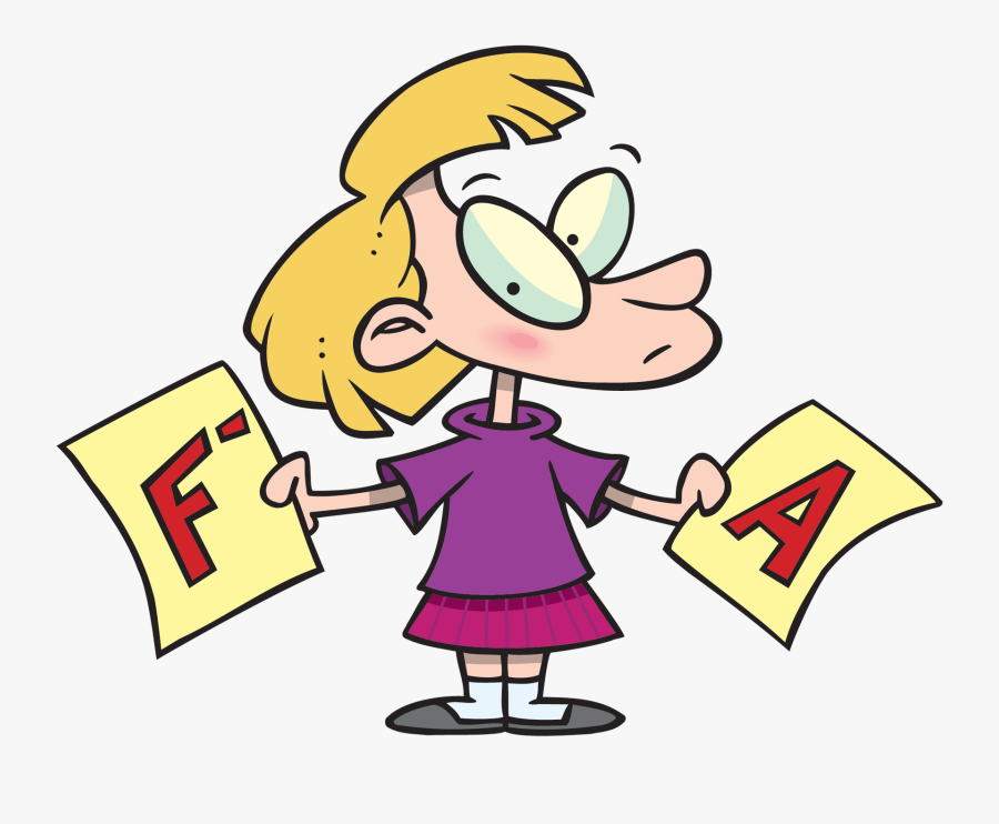 Bad Grade To Good Grade, Transparent Clipart