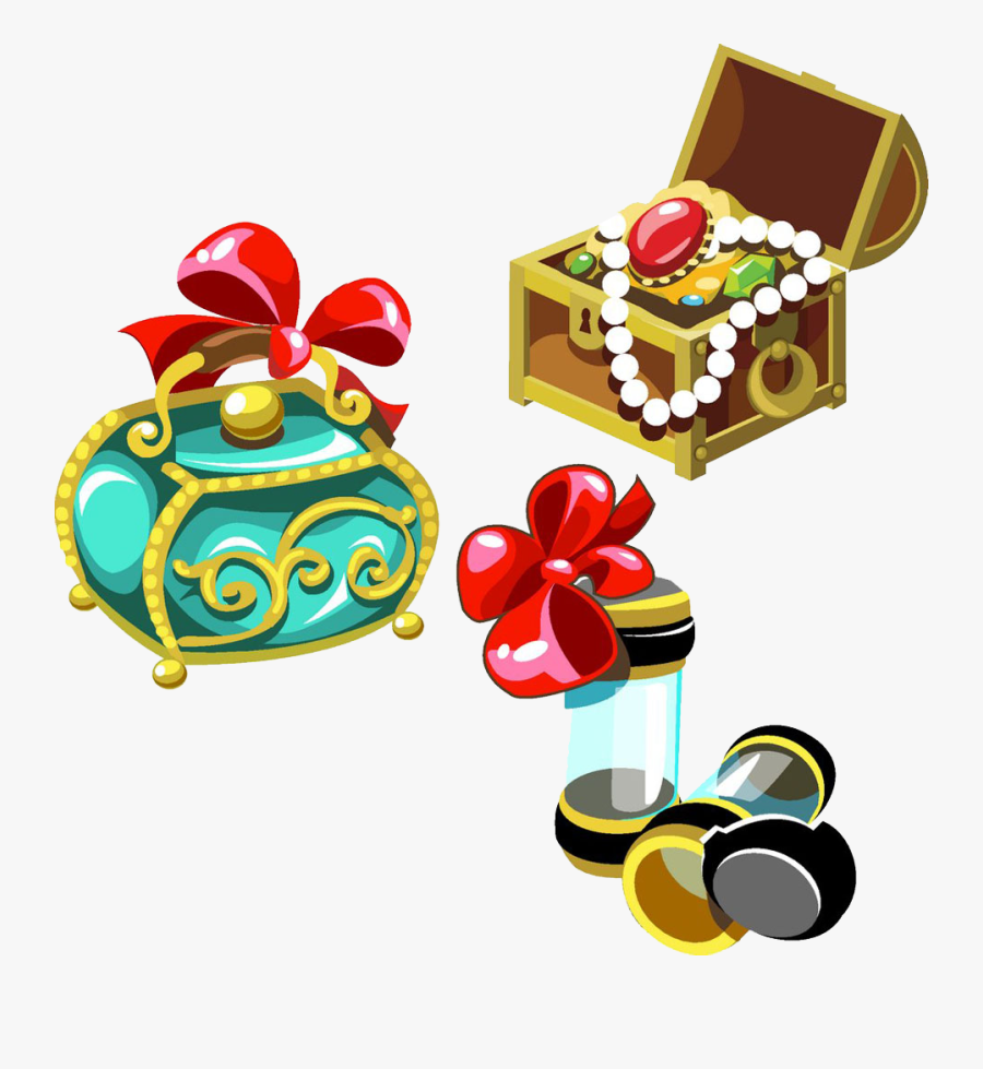 Jewellery Clipart Jewelry Box - Cofre De Joyas Dibujo, Transparent Clipart