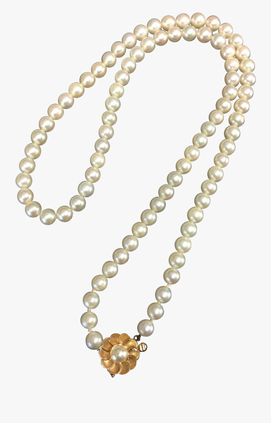 Beautiful - Pearl Necklace Png, Transparent Clipart