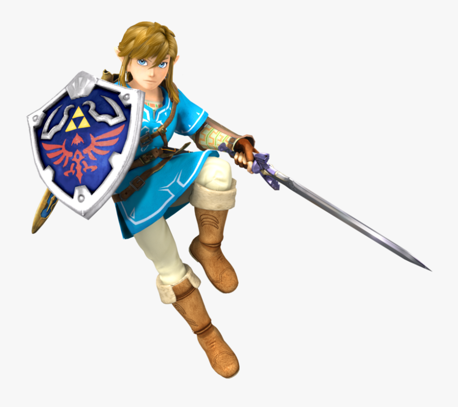Zelda Transparent Clipart Free - Breath Of The Wild Link Transparent, Transparent Clipart