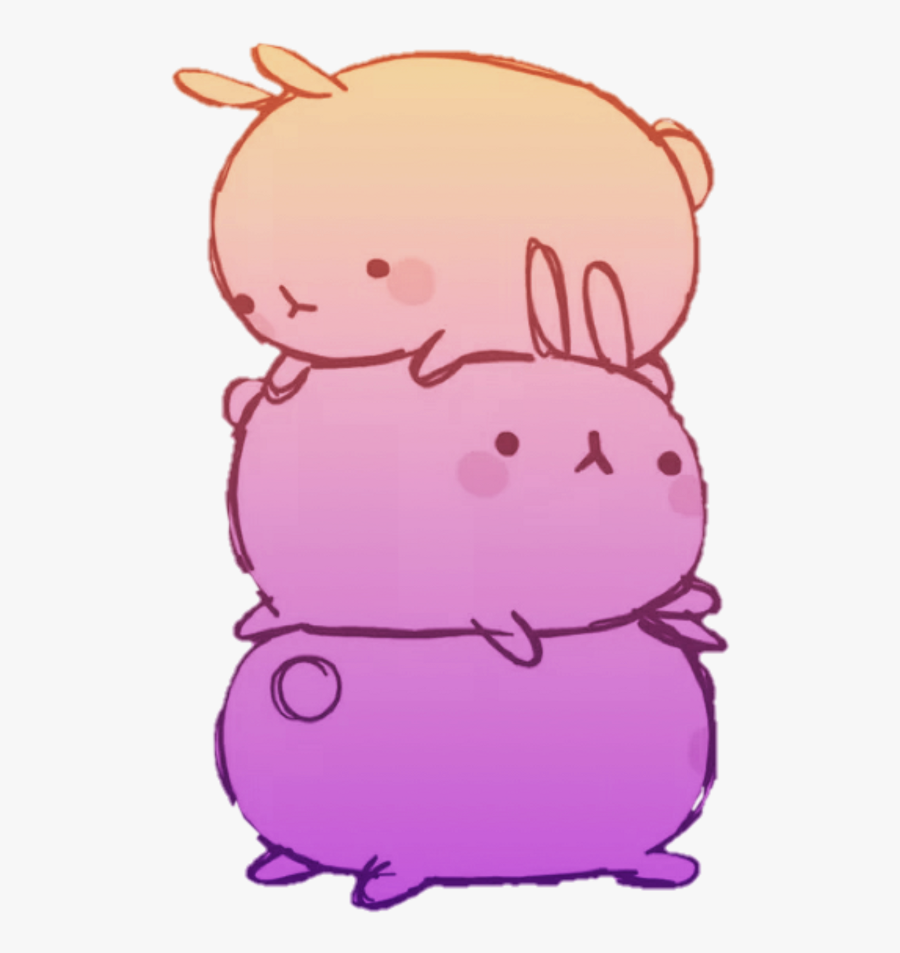 Sticker Stickers Freestickers 🔥stickers Bunny Bunnies - Cute Cartoon Animal Drawings, Transparent Clipart