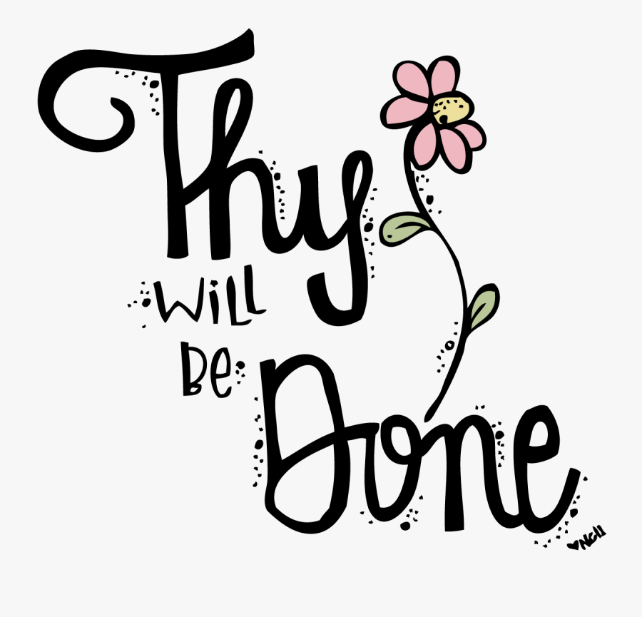Thy Will Be Done Png, Transparent Clipart