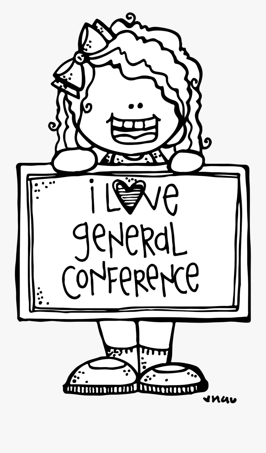 Melonheadz Illustrating Just In - Lds Conference Clipart, Transparent Clipart