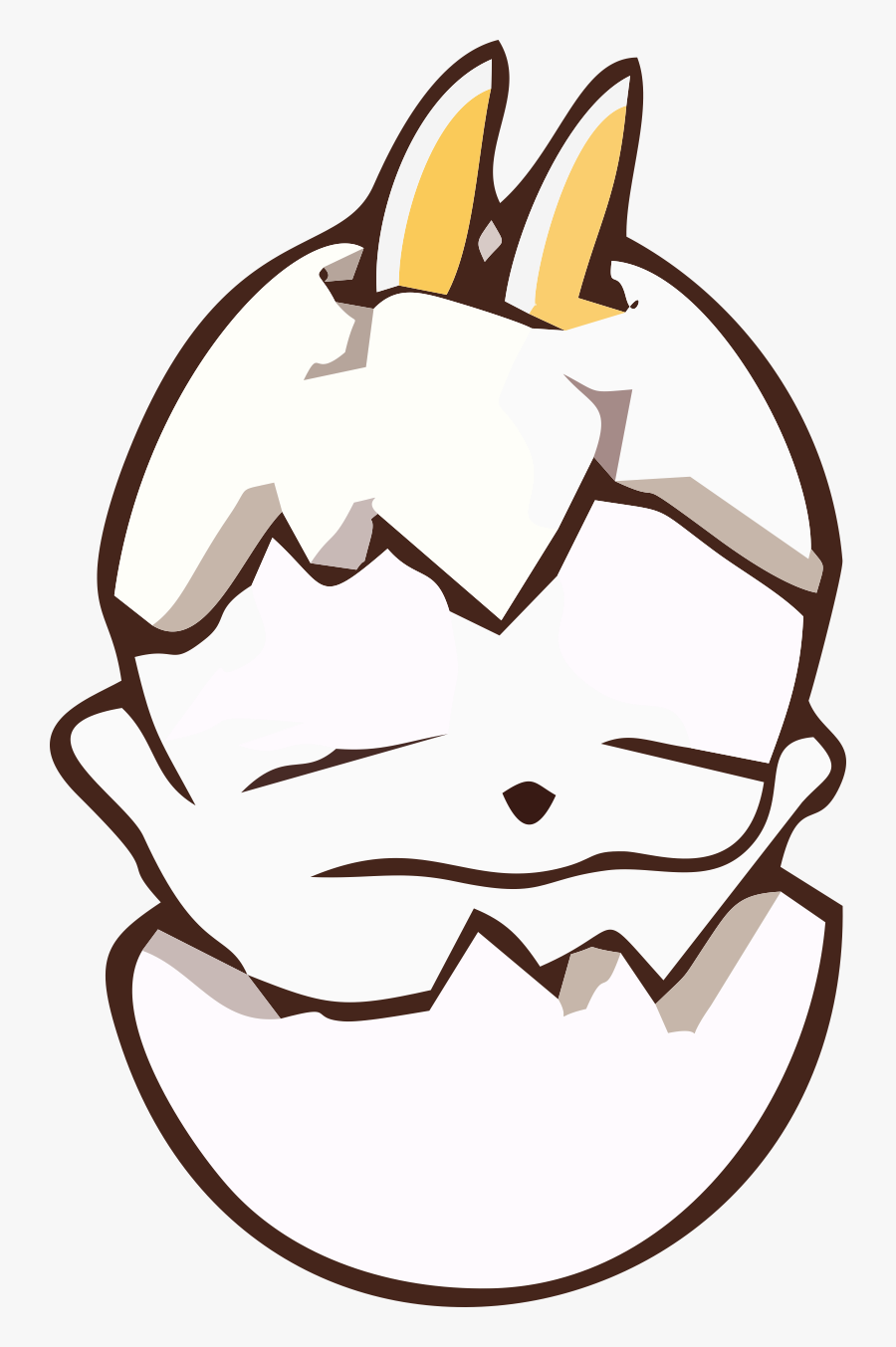 Rabbit Clip Art Bunny - Illustration, Transparent Clipart