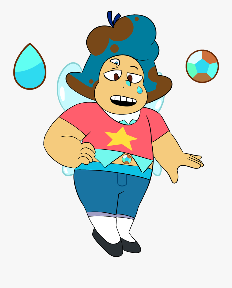 Ajoite Tumblr - Steven And Aquamarine Fusion, Transparent Clipart