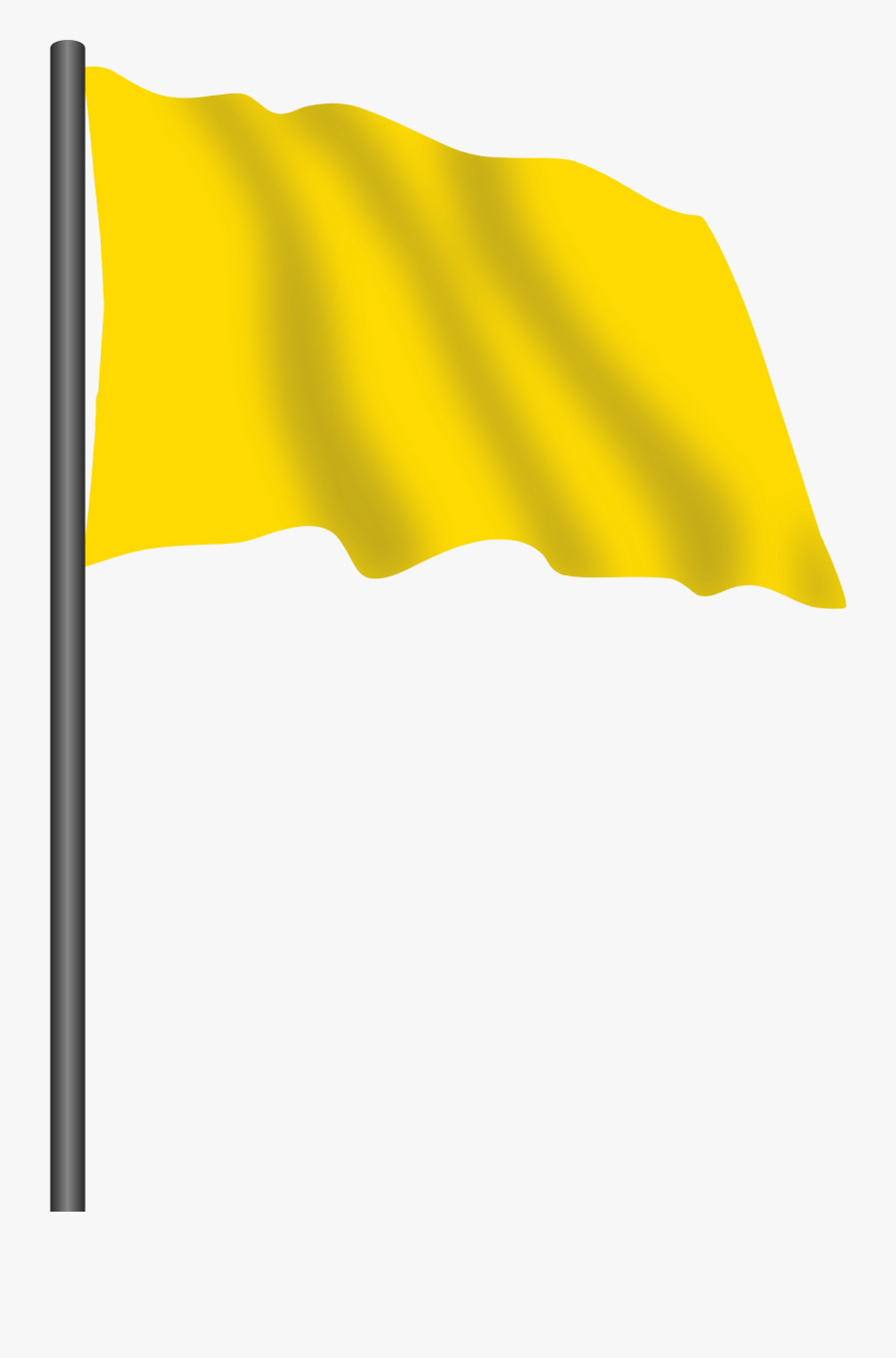 Motor Racing Flag - Yellow Colour Flag Png, Transparent Clipart