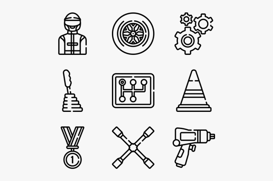 Finish Line Clipart Car Racing, Transparent Clipart