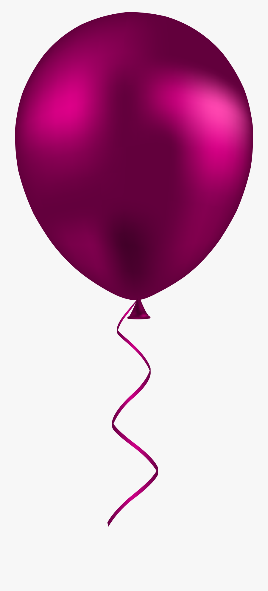 Pink Balloon Png Clip Art - Pink Balloon Png Transparent Background, Transparent Clipart