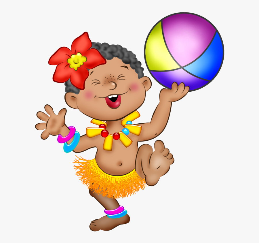 Hawaiian Aloha Tropical Cute Clipart, Children Images, - Clip Art, Transparent Clipart