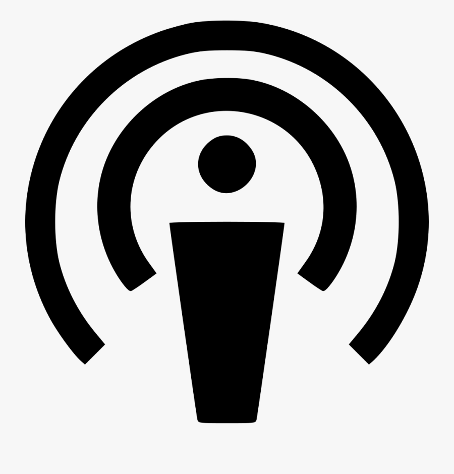 Transparent Infinity Icon Png - Podcast Icon Svg Free, Transparent Clipart