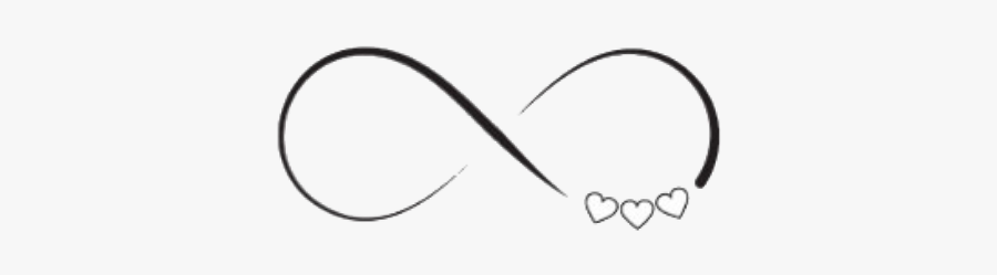 #infinity #infinitylove #love #hearts #heart - Line Art, Transparent Clipart