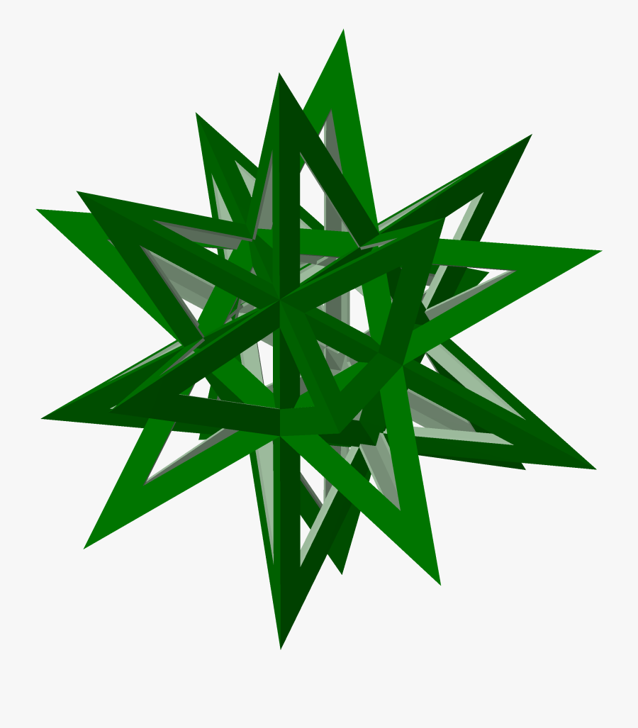 Skeleton Grst12, Size S - Star Polyhedron, Transparent Clipart