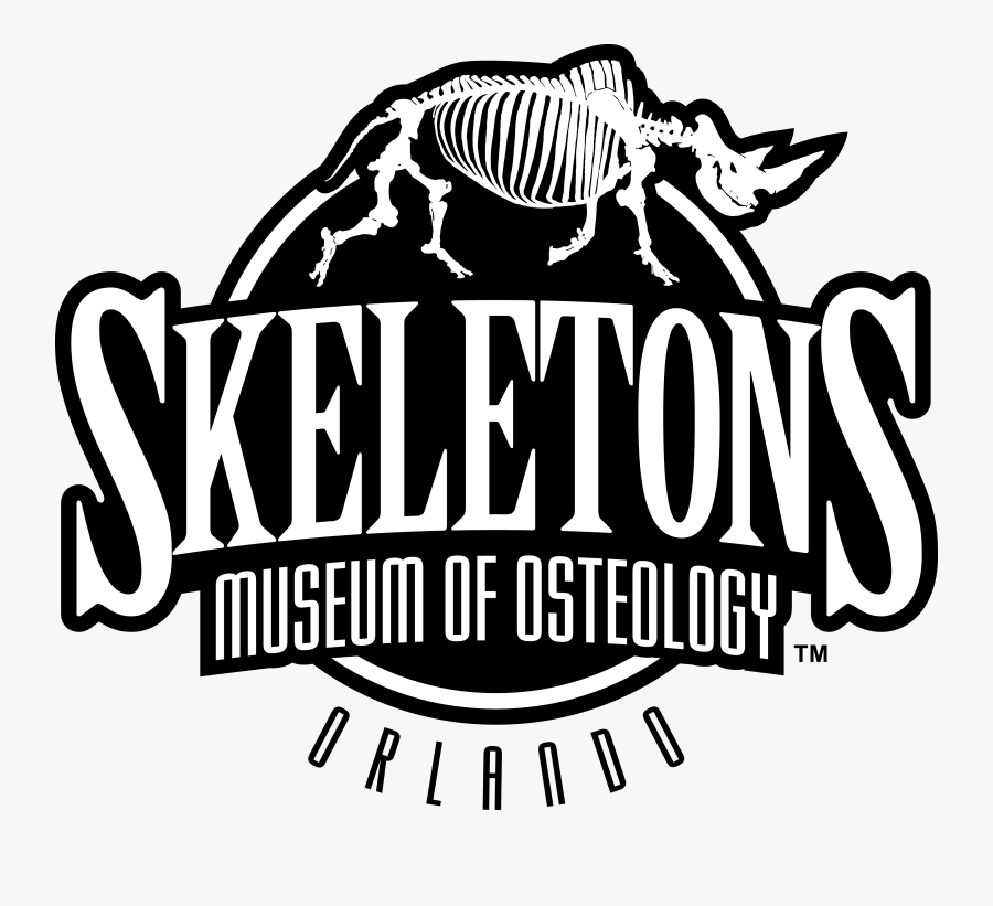 Skeletons Museum Of Osteology Logo, Transparent Clipart