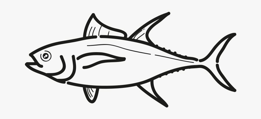 Yellowfin Tuna - Atlantic Bluefin Tuna, Transparent Clipart