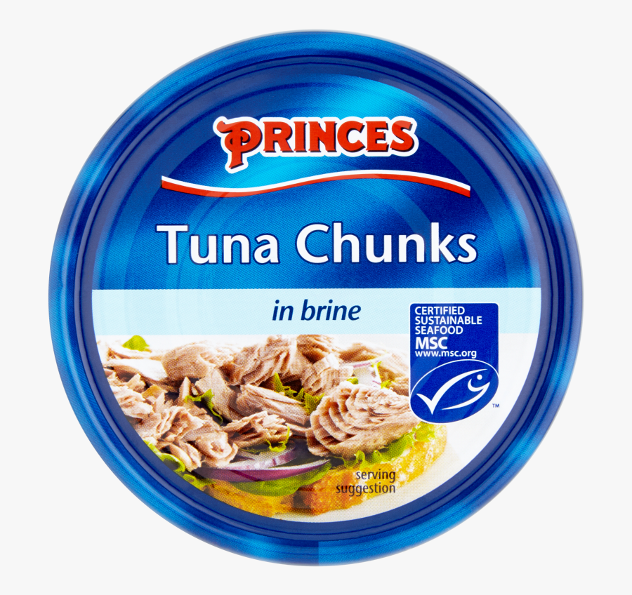 Transparent Tuna Fish Png - Princes Tuna Chunks In Brine, Transparent Clipart